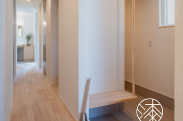 ウチとソトがつながる、回遊する和モダンの家「しのん-漆暖‐」