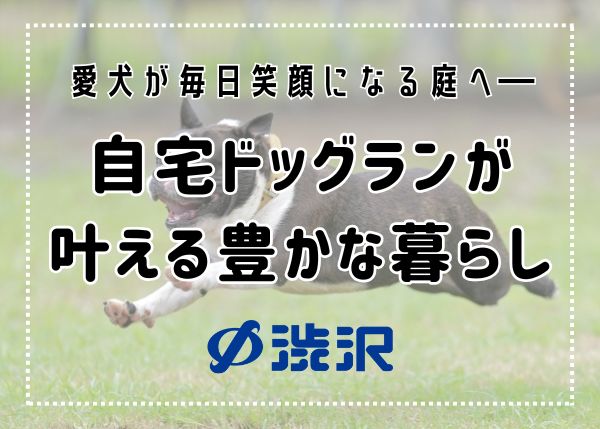 愛犬が毎日笑顔になる庭へ―自宅ドッグランが叶える豊かな暮らし